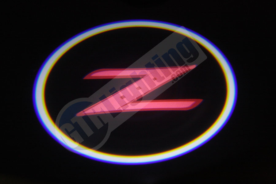 Nissan 350z emblem lights #1